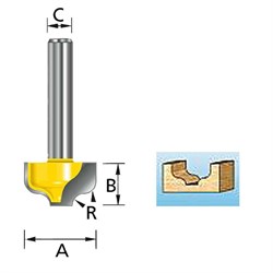 Пазовая фреза Makita 38.1х19.9х32 мм, хвостовик 8 мм, 2 лезвия 516361 - фото 20101