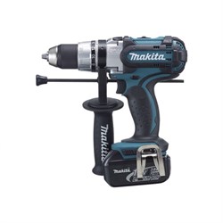 Аккумуляторная ударная дрель Makita BHP 454 RFE 131037 - фото 20595