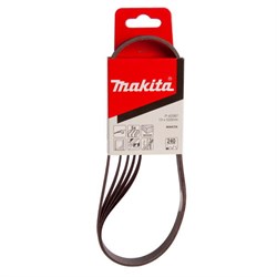 Лента шлифовальная 13х533 мм, P240, 5 шт Makita P-43387 P-43387 - фото 23174