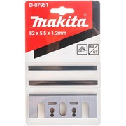 Твердосплавные ножи для электрорубанка Makita D-07951
