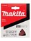 Бумага шлифовальная треугольная на липучке 94 мм, A80, 10 шт Makita D-58590 D-58590 - фото 23184